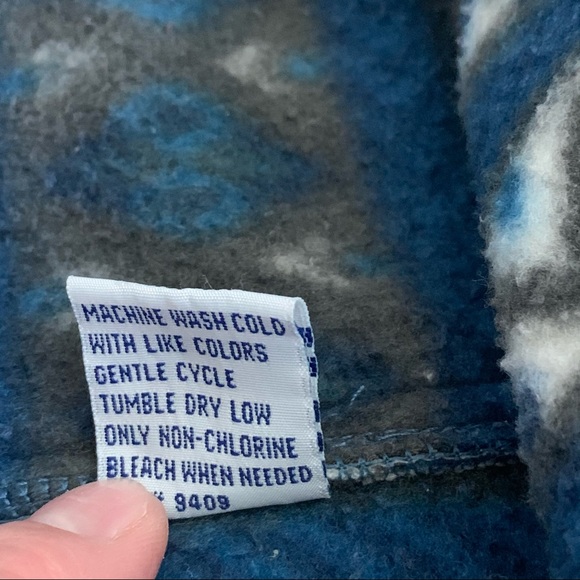 Vintage BIKE pullover all over pattern fleece - Picture 4 of 14